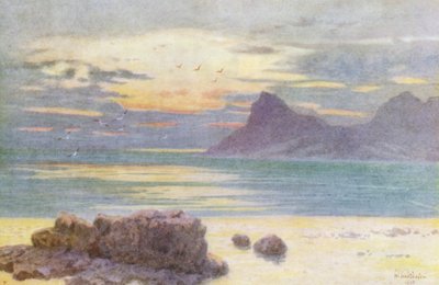 Hout Bay y Hangberg (litografía en color) de Wilhelm Westhofen