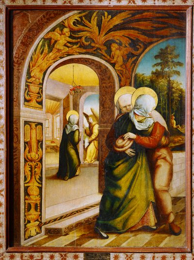 La Rencontre a la Porte Doree - Encuentro de Ana ... de Wilhelm Ziegler