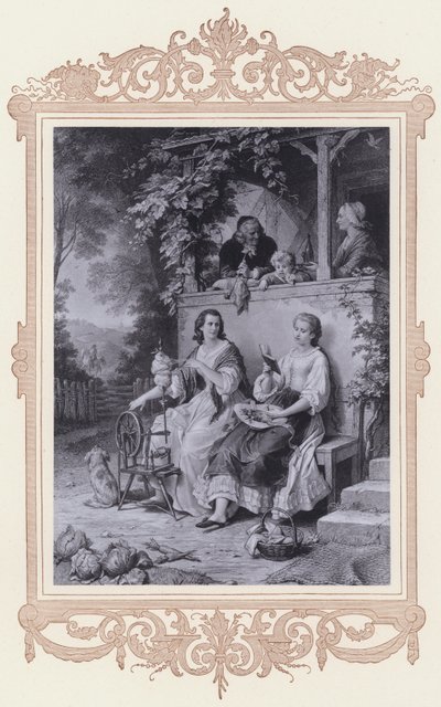 Friederike, Verdad y Poesía de Wilhelm von (after) Kaulbach
