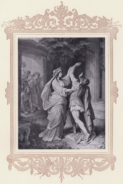 Ifigenia, Ifigenia en Táuride de Wilhelm von (after) Kaulbach