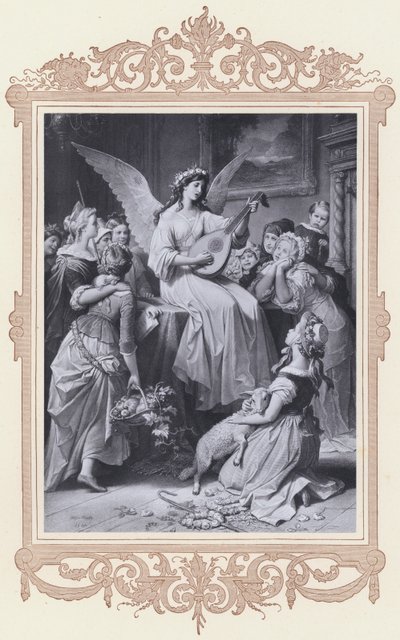 Mignon, Wilhelm Meister de Wilhelm von (after) Kaulbach