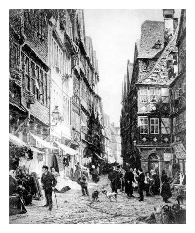 El gueto en Frankfurt de Wilhelm von Hanno