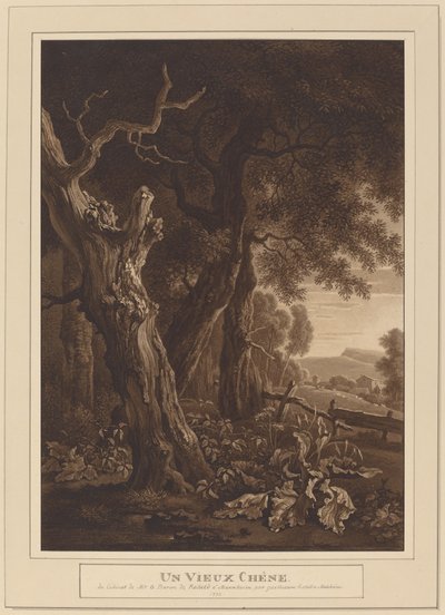 Robles Antiguos en un Paisaje de Wilhelm von Kobell, after Jan Wijnants