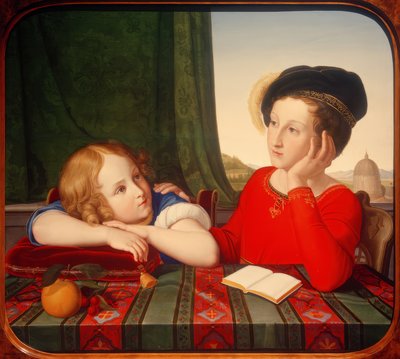 Wienczyslaw y Konstanty Potocki de Friedrich Wilhelm von Schadow