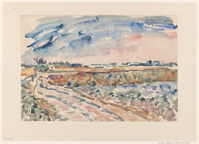 Camino a través del paisaje de Wilhelmus Johannes Steenhoff