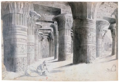 Pórtico de Esuch, Egipto, 1822 de Wilkinson