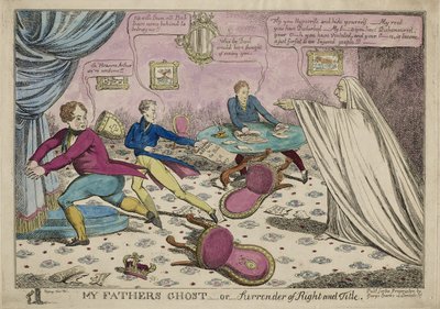 El Fantasma de mi Padre, o Rendición de Derecho y Título, 1829 de Will Sparks