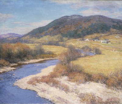 Verano indio, Vermont de Willard Leroy Metcalf
