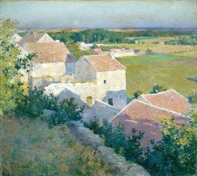 Crepúsculo de verano de Willard Leroy Metcalf