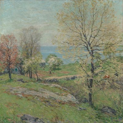 El roble en ciernes de Willard Leroy Metcalf