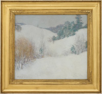 El pasto blanco de Willard Leroy Metcalf