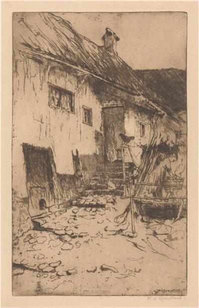Granja de Willem Adrianus Grondhout (signed by artist)