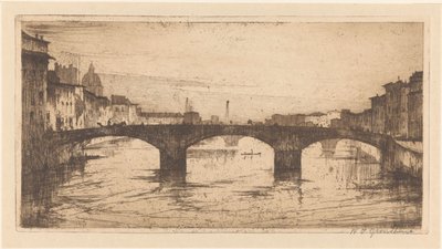 Florencia (título original) de Willem Adrianus Grondhout (signed by artist)