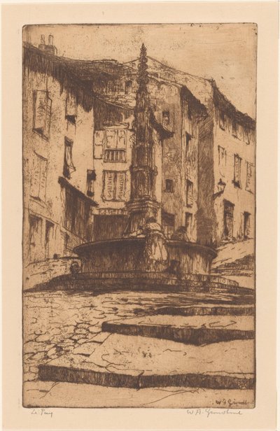 Le Puy (título original del objeto) de Willem Adrianus Grondhout (signed by artist)