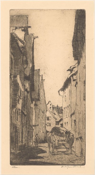 Ulm (título original del objeto) de Willem Adrianus Grondhout (signed by artist)