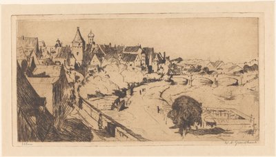 Ulm (título original del objeto) de Willem Adrianus Grondhout (signed by artist)
