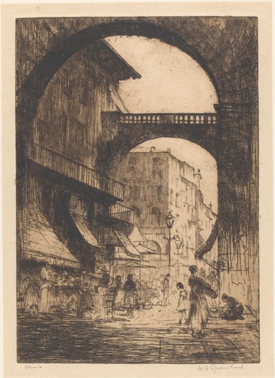 Verona (título original del objeto) de Willem Adrianus Grondhout (signed by artist)