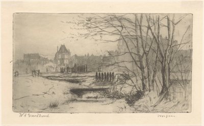 Voorjaar (título original del objeto) de Willem Adrianus Grondhout (signed by artist)