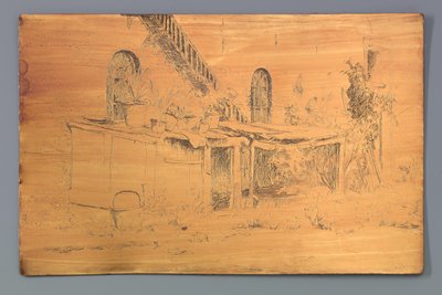 Antiguo gallinero en Voorburg de Willem Adrianus Grondhout