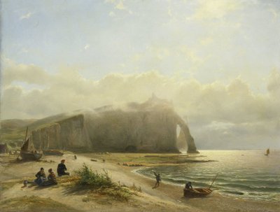 Paisaje marino cerca de la costa de Willem Anthonie van Deventer