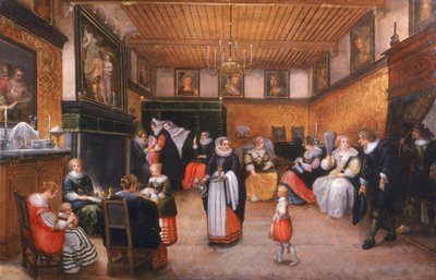 El Día del Nacimiento, 1629 de Willem Anthonissone Anthonis