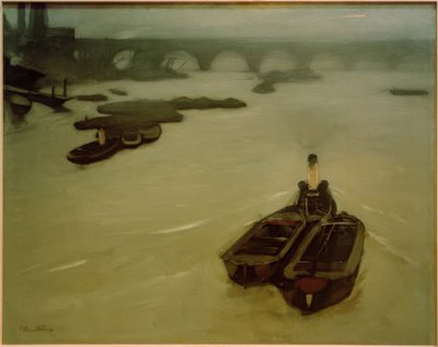 El Támesis en Londres de Willem Arnoldus Witsen