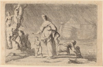 El arca de Noé y el diluvio de Willem Basse