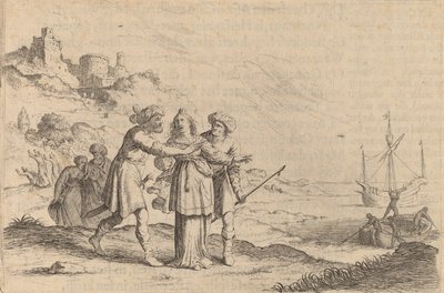 El rapto de Europa, 1634 de Willem Basse