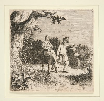 La huida a Egipto de Willem Basse
