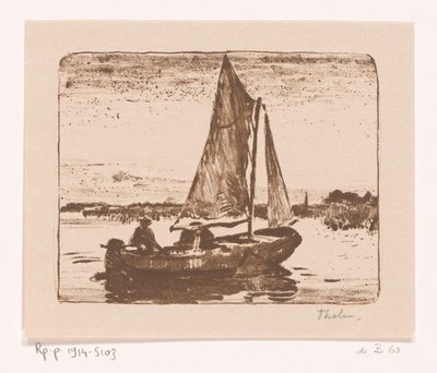 Hombre en velero
Barcaza (título original) de Willem Bastiaan Tholen (signed by artist)