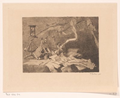 Naturaleza muerta con objetos caídos y rotos
Fin (título original) de Willem Bastiaan Tholen (signed by artist)