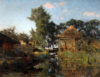 Una lavandera de Willem Bastiaan Tholen