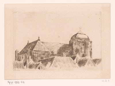 Vista de la Grote Kerk, Veere
Barco en la torre, Veere (título original) de Willem Bastiaan Tholen