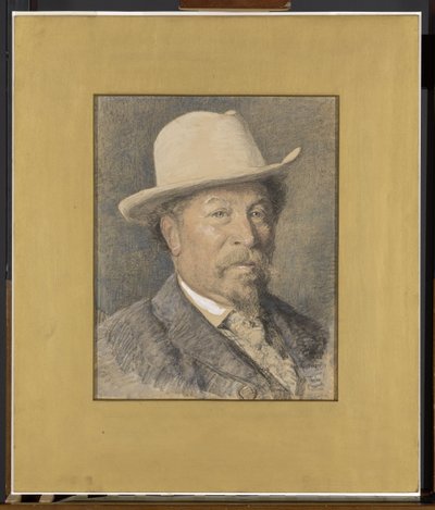 Retrato del pintor Gerardus Johannes Roermeester (1844-1936) de Willem Bastiaan Tholen