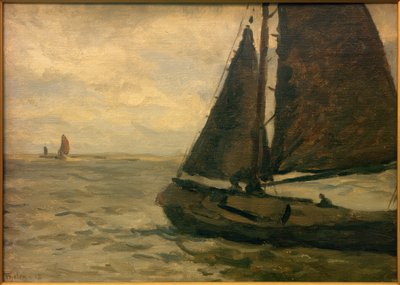 Botter navegando de Willem Bastiaan Tholen