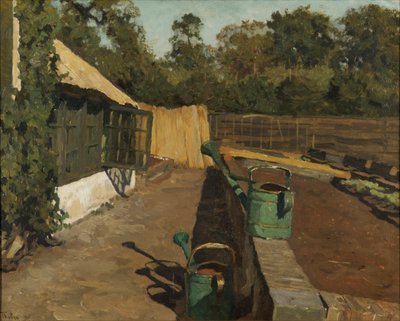 Huerto en Ewijkshoeve, 1895 de Willem Bastiaan Tholen
