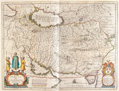 Imperio Persa, en "Theatrum Orbis Terrarum, sive Atlas Novus" de Willem Blaeu, Amsterdam. de Willem Blaeu