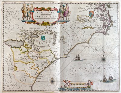 Sureste, en "Theatrum Orbis Terrarum, sive Atlas Novus" de Willem Blaeu, Amsterdam de Willem Blaeu