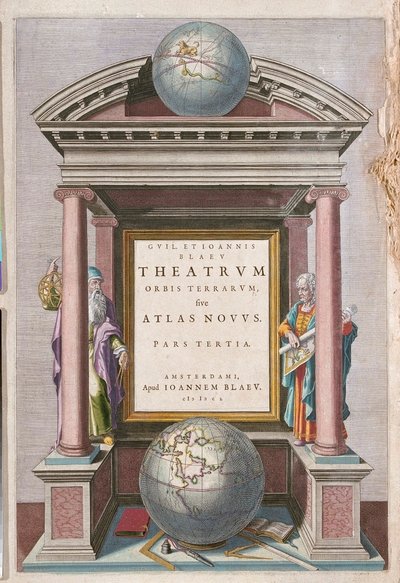en "Theatrum Orbis Terrarum, sive Atlas Novus" de Willem Blaeu, Amsterdam de Willem Blaeu