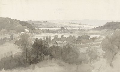 Vista de un valle de Willem Bodeman