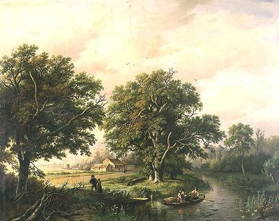 Escena del Río de Willem Bodeman