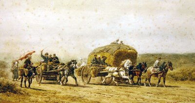 La carrera al mercado de Willem Carel Nakken