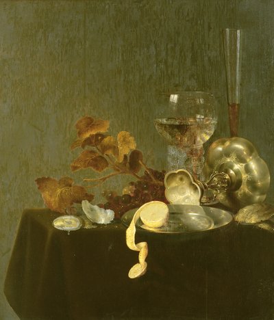 Naturaleza muerta de Willem Claesz. Heda