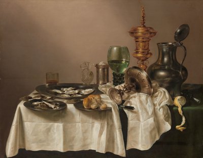 Bodegón con copa dorada
Bodegón con copa dorada de Willem Claesz. Heda
