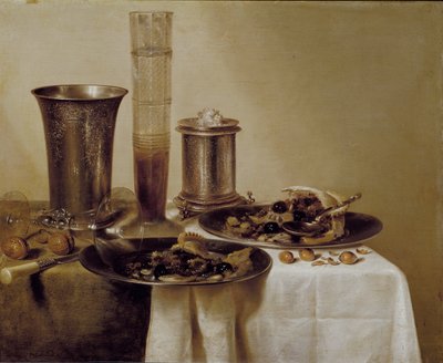 El postre, 1637 de Willem Claesz. Heda
