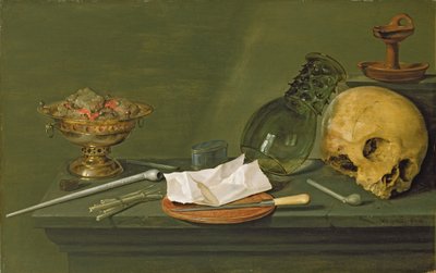 Vanitas, 1628 de Willem Claesz. Heda