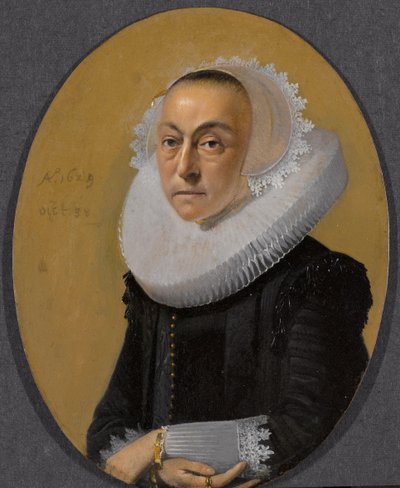 Retrato de mujer de Willem Cornelisz Duyster (attributed to)