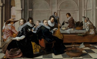 Fiesta musical de Willem Cornelisz Duyster