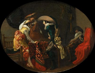 Los jugadores de Tric-trac de Willem Cornelisz Duyster