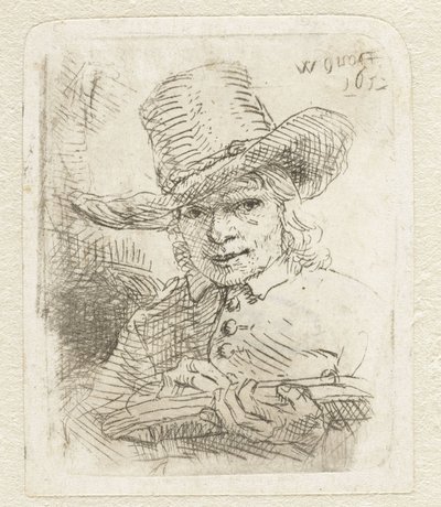 Auto retrato de Willem Drost